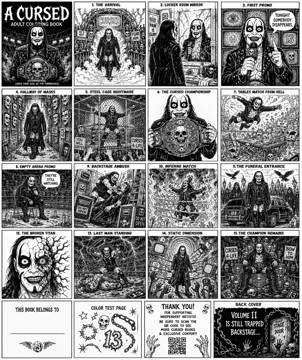 Cursed Vol 1 interior pages preview