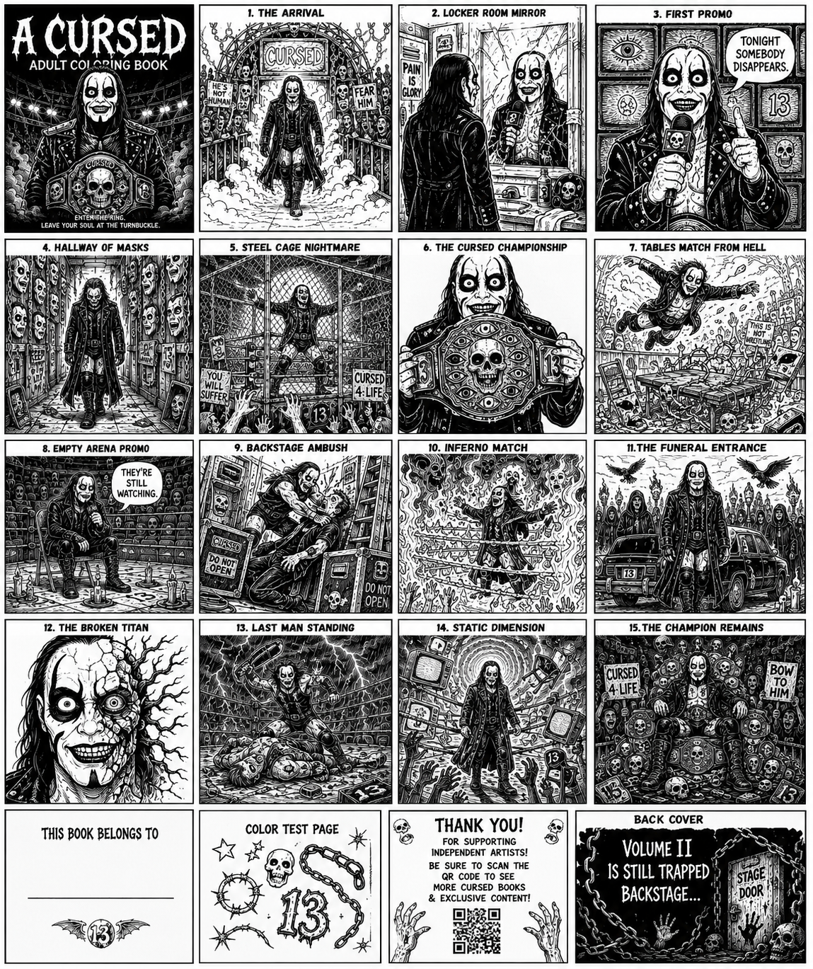Cursed Vol 1 interior pages preview