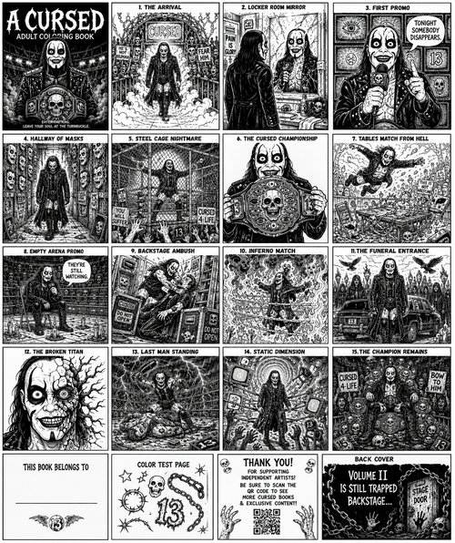 Cursed Vol 1 interior pages preview