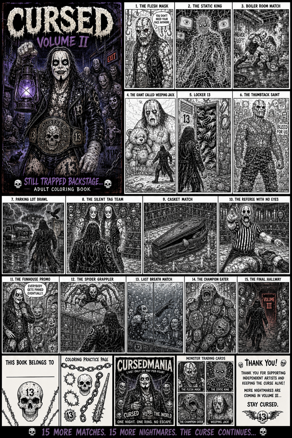 Cursed Vol 2 interior pages preview